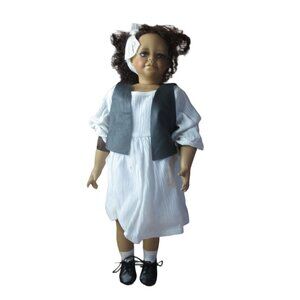 Kaye Wiggs 1997 Black African American 23" Porcelain Molly Doll